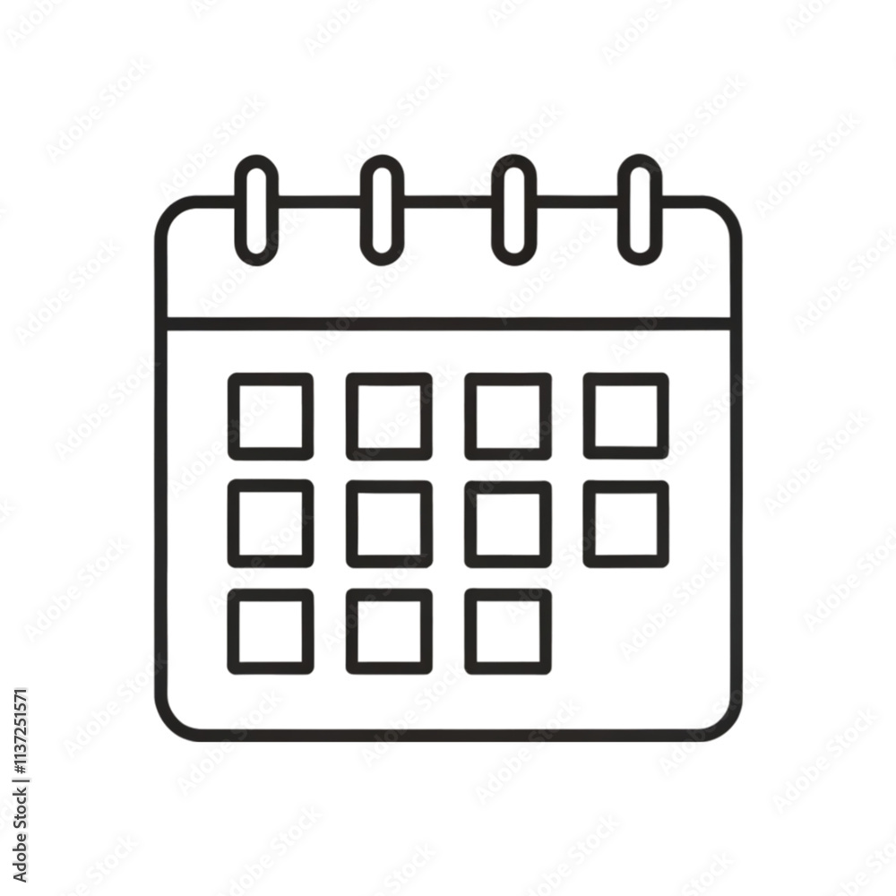 conic Desk Calendar Illustration conic Desk Calendar Illustration