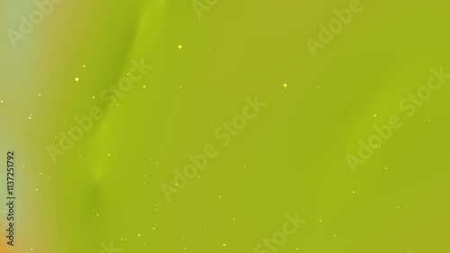 This abstract background features a smooth gradient of yellow tones blended with soft, glowing light effects and scattered particle elements. Perfect for creating a modern, minimalistic,  photo