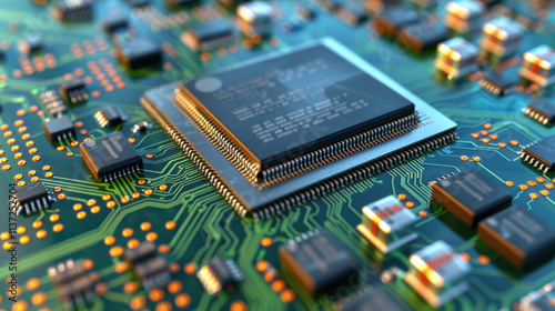 Semiconductor Fabrication Plant: A cutting-edge production site that fabricates microchips for electronics, computing, and communications, fueling innovation in technology.
