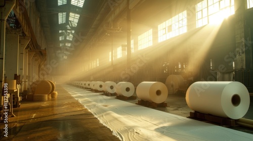 Paper Mill: Uses wood pulp to create paper products like tissue, sheets, and cardboard, helping meet the global demand for paper-based materials in daily life.
 photo