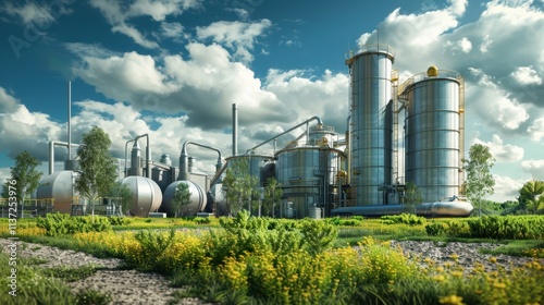 Biofuel Plant: A plant that produces renewable fuel by processing organic materials like crops and waste, contributing to cleaner, sustainable energy sources.