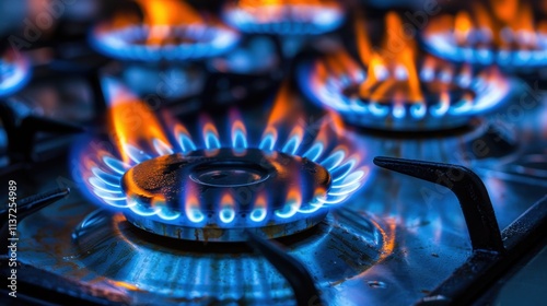 Gas Processing Plant: A facility that extracts, separates, and processes natural gas into usable energy products like methane, propane, and other fuels for consumption.
 photo