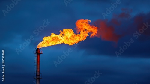 Gas Processing Plant: A facility where raw natural gas is separated and processed into essential components, including methane and propane, for industrial and commercial use.
 photo