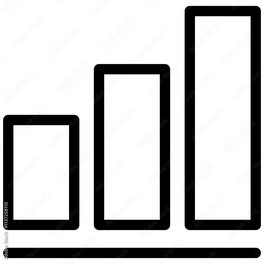 Chart Vector, Icon Or Logo Sign Isolated Symbol Illustration Icon Chart Vector, Icon Or Logo Sign Isolated Symbol Illustration Icon