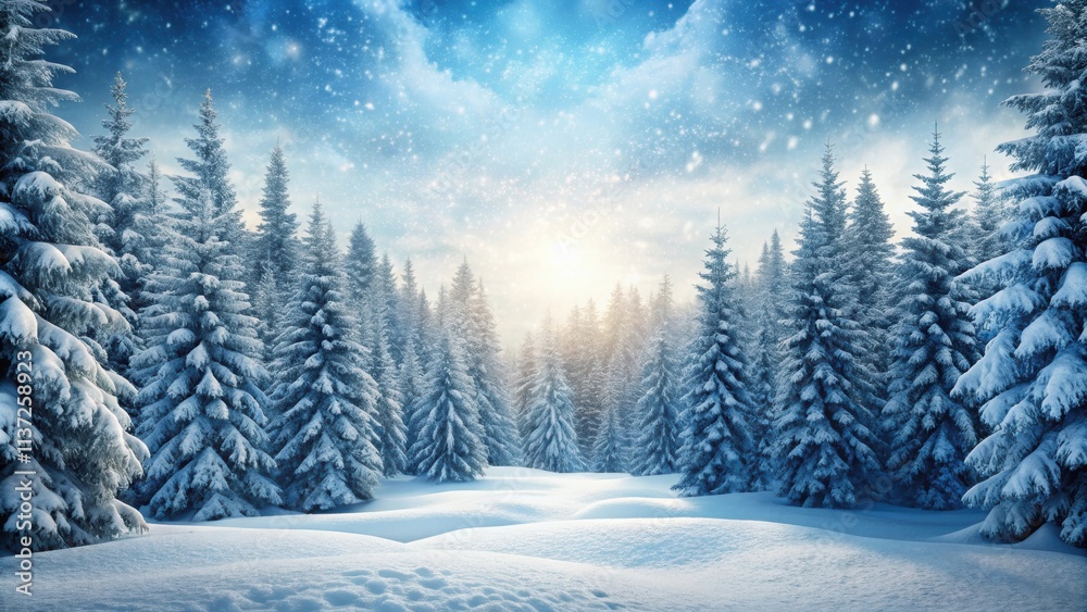 Winter background with snow-covered forest , winter, snow, forest, cold, snowy, nature, landscape, trees, white, frost, ice Winter background with snow-covered forest , winter, snow, forest, cold, snowy, nature, landscape, trees, white, frost, ice