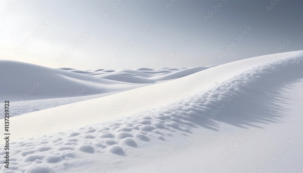 The pristine Snowy Mountain Range in a Winter Wonderland, Ethereal Winter Landscape with Rolling Snow Dunes, Serene Alpine Vista with Glistening Snow Peaks The pristine Snowy Mountain Range in a Winter Wonderland, Ethereal Winter Landscape with Rolling Snow Dunes, Serene Alpine Vista with Glistening Snow Peaks