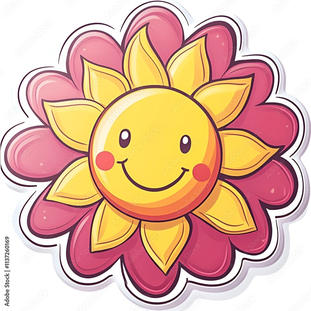 sun and flower icon sun and flower icon