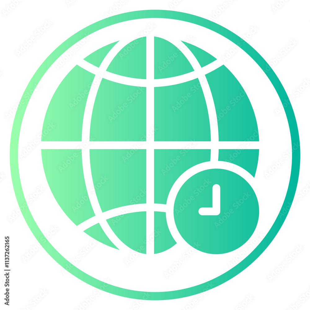 time gradient icon time gradient icon