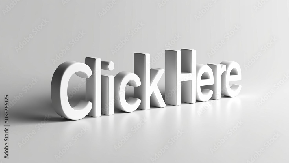 A 3D text graphic displaying the words A 3D text graphic displaying the words