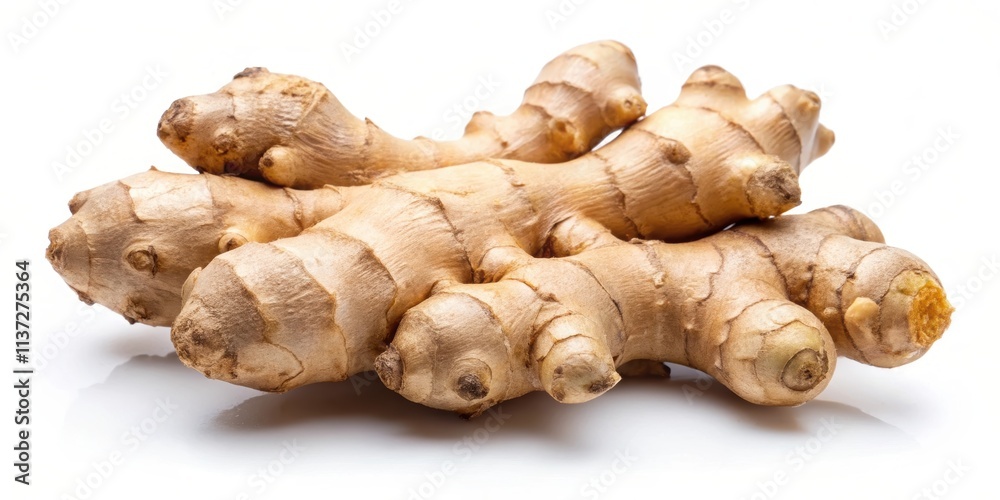 Fresh ginger root isolated on white background, ginger, root, isolated, fresh, spice, herb, ingredient, white background Fresh ginger root isolated on white background, ginger, root, isolated, fresh, spice, herb, ingredient, white background