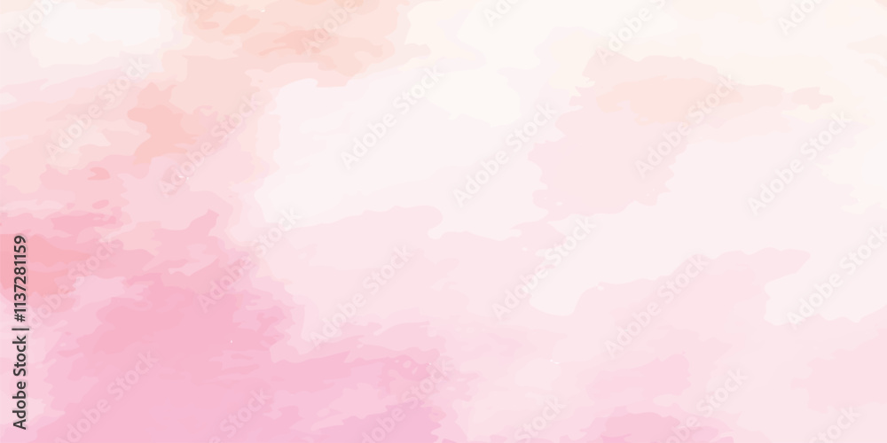 Fototapeta premium Handpainted Abstract Watercolor Background