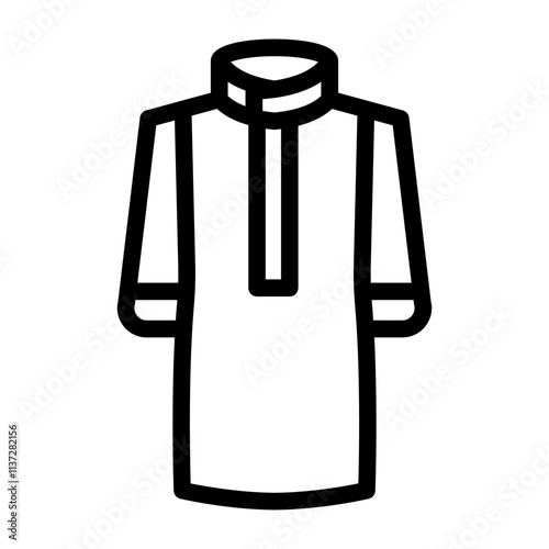 thobe clothes outline style
