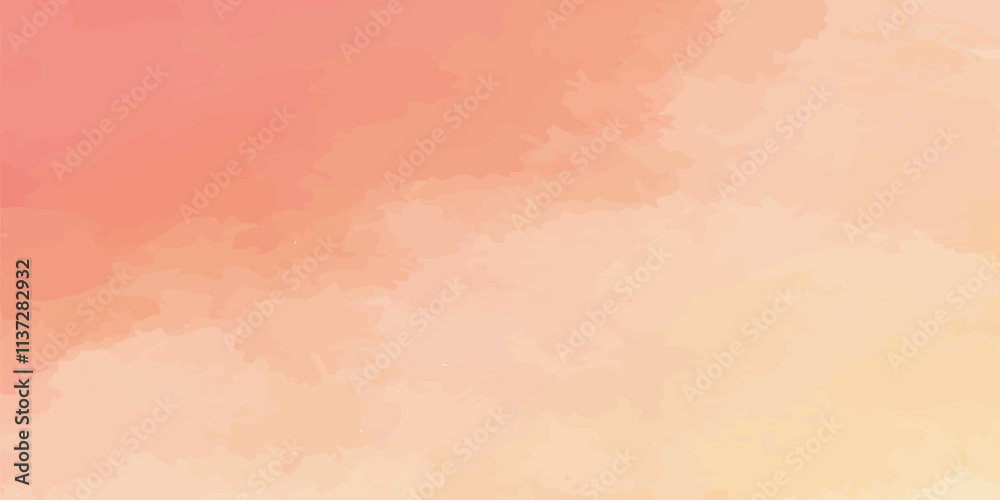 Fototapeta premium Handpainted Abstract Watercolor Background