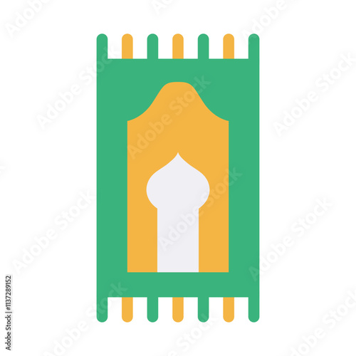 prayer mat flat style