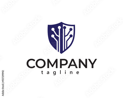 creative shield technology logo design Free Download creative shield technology logo design - GFXLoad