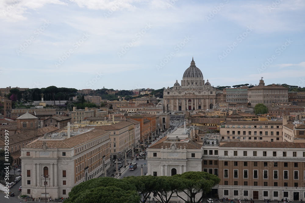 Fototapeta premium view of Vatican
