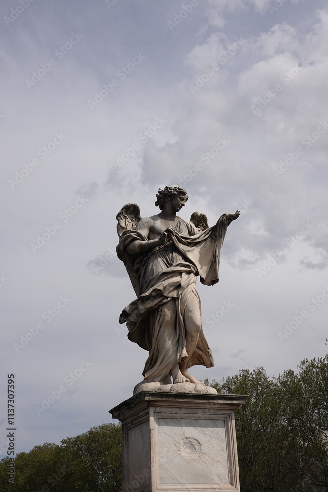 Obraz premium statues in vatican