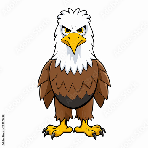 bald eagle cartoon