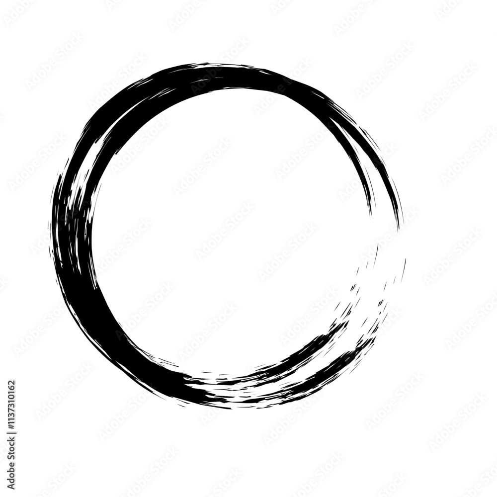 vector brush strokes circles of paint on white background. Ink hand drawn paint brush circle. Logo label design element vector illustration. Black circle. vector brush strokes circles of paint on white background. Ink hand drawn paint brush circle. Logo label design element vector illustration. Black circle.