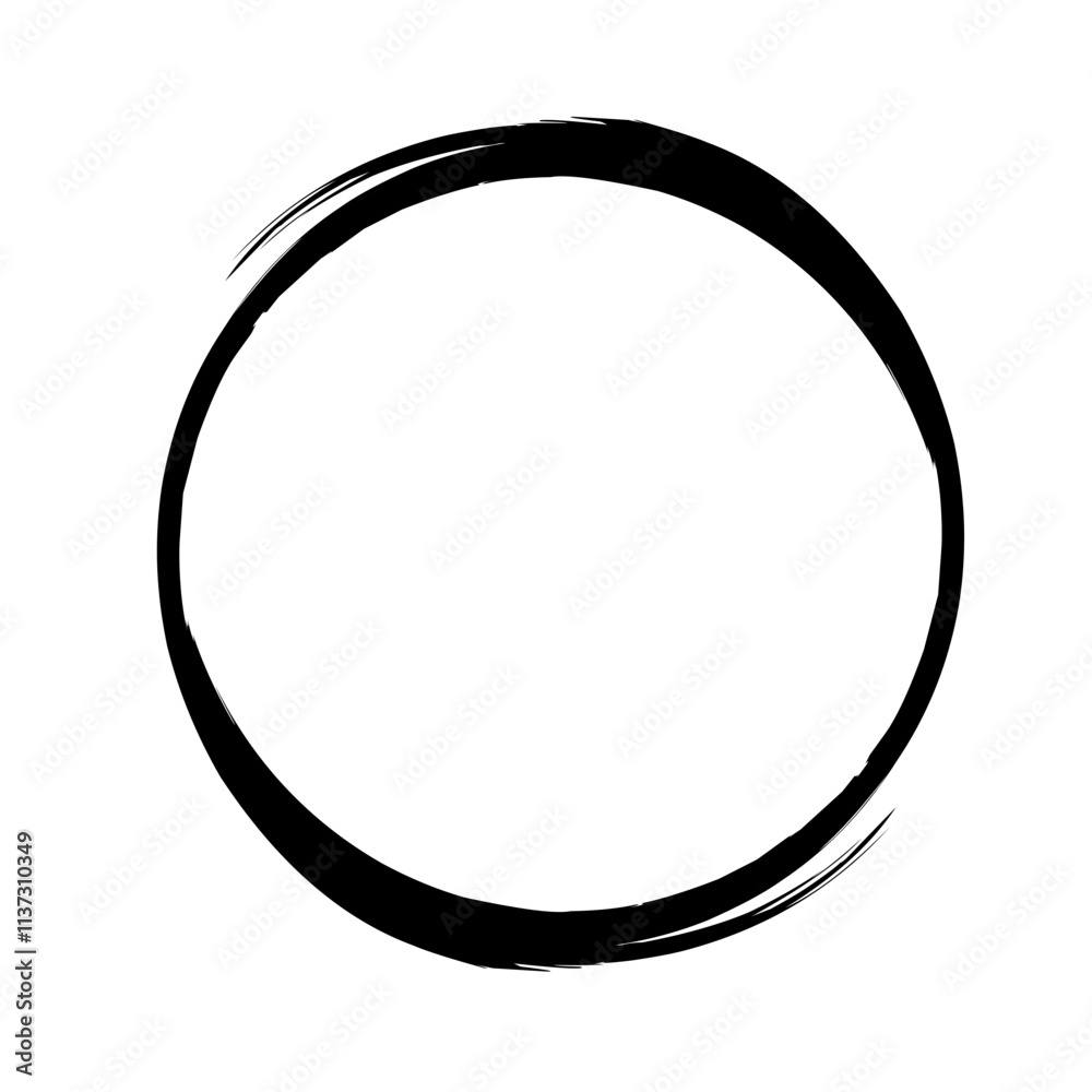 vector brush strokes circles of paint on white background. Ink hand drawn paint brush circle. Logo label design element vector illustration. Black circle. vector brush strokes circles of paint on white background. Ink hand drawn paint brush circle. Logo label design element vector illustration. Black circle.