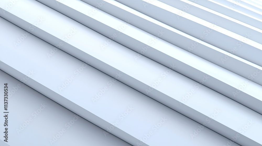 Obraz premium A sleek and modern abstract background featuring soft gray diagonal lines, perfect for various design projects, including websites, banners, and digital art.