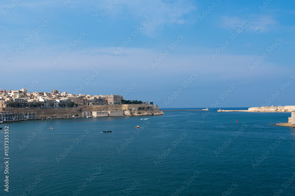 Senglea, one of the three cities in Malta, Europe Senglea, one of the three cities in Malta, Europe