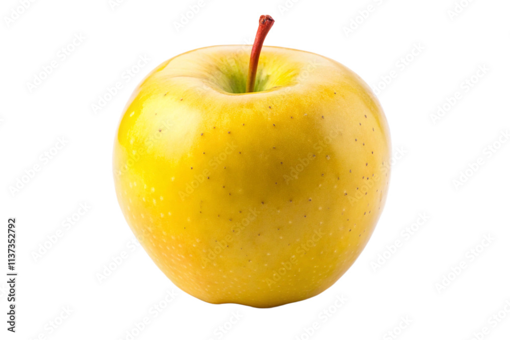 yellow apple isolated on white yellow apple isolated on white