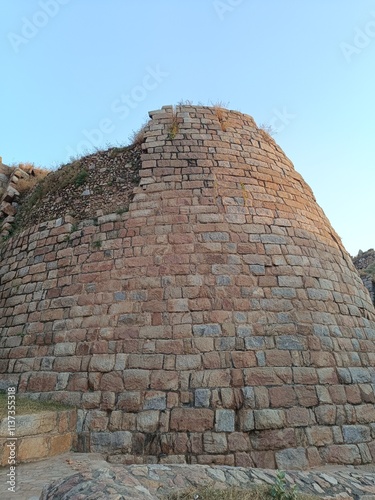 Delhi , India - Tughlakabad Fort Delhi , A picture of Tughlakabad Fort in Delhi dec 10 2024