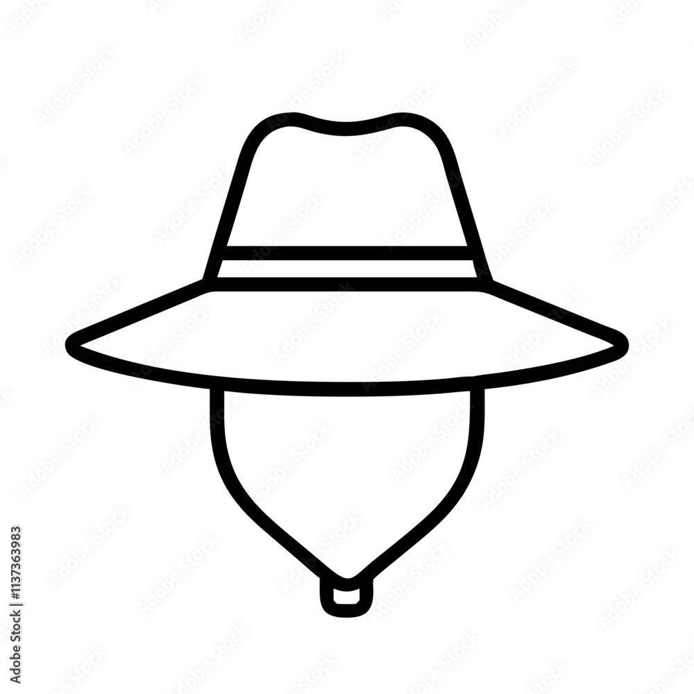 traveler s hat icon, world tourism day line art, tourism icon - simple black line art icon of traveler s hat, for world tourism daycelebrations. tourism vector art. traveler s hat icon, world tourism day line art, tourism icon - simple black line art icon of traveler s hat, for world tourism daycelebrations. tourism vector art.