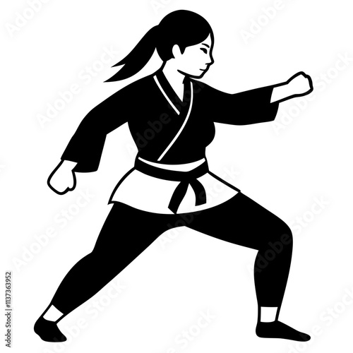 a woman is playing judo