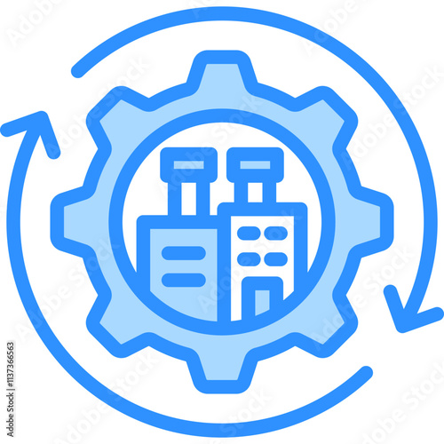 Industrial Revolution Icon