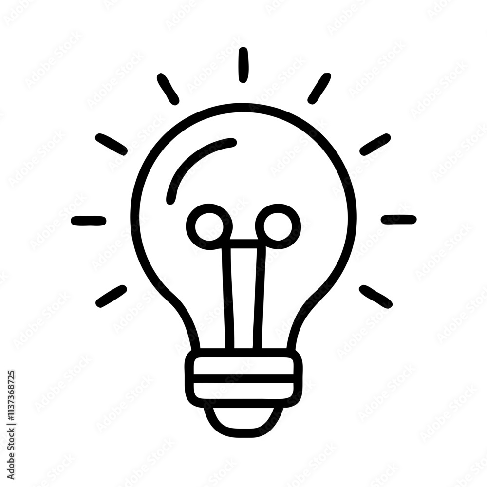 light bulb for ideas icon, teachers’ day line art, teachers day icon - simple black line art icon of light bulb for ideas, for teachers’ day celebrations. teachers day vector art. light bulb for ideas icon, teachers’ day line art, teachers day icon - simple black line art icon of light bulb for ideas, for teachers’ day celebrations. teachers day vector art.