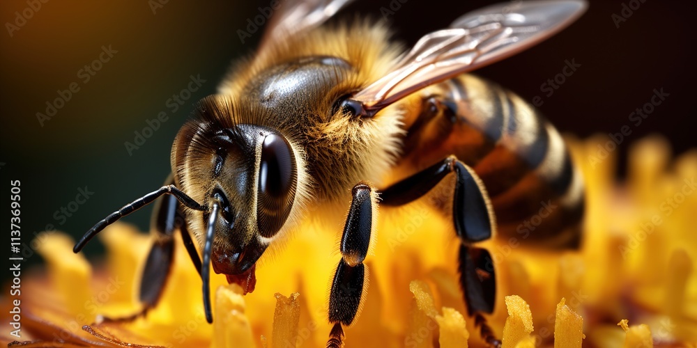 bee on a flower bee on a flower