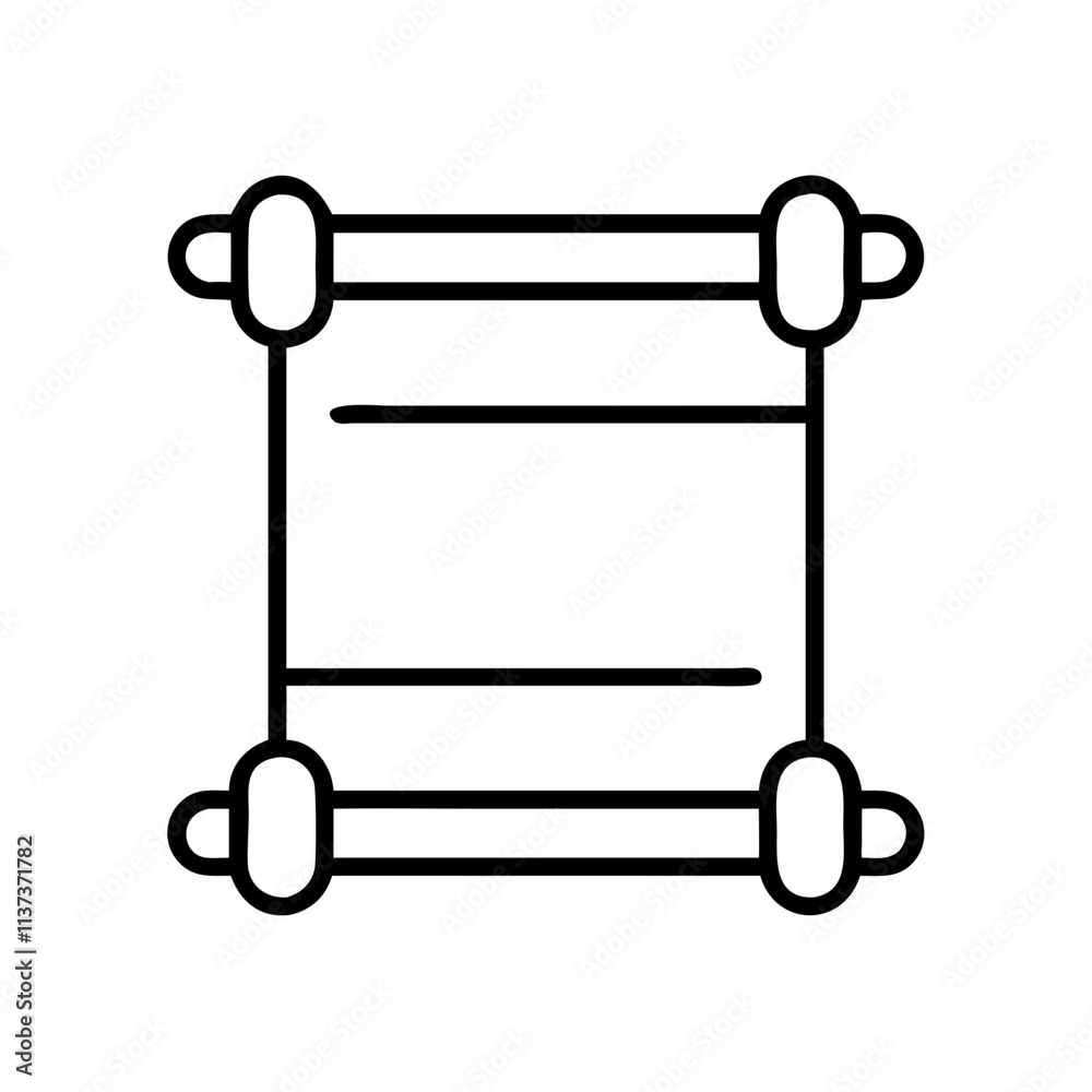 spell scroll icon, halloween line art, halloween icon - simple black line art icon of spell scroll, symbolizing topic celebrations. topic vector art. spell scroll icon, halloween line art, halloween icon - simple black line art icon of spell scroll, symbolizing topic celebrations. topic vector art.