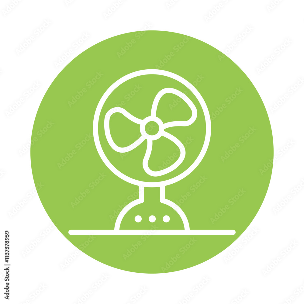 fan vector Circle Outline Icon. Eps 10 File fan vector Circle Outline Icon. Eps 10 File