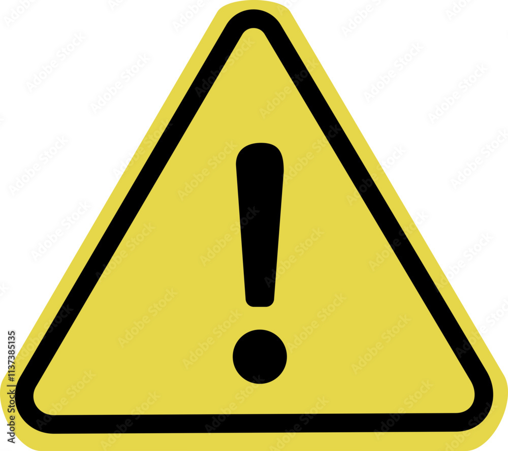 Warning triangle icon. Warning sign with exclamation mark.Road sign alert.Caution danger sign.Warning sign with an exclamation point in a triangle.Do not enter sign business concept. Warning triangle icon. Warning sign with exclamation mark.Road sign alert.Caution danger sign.Warning sign with an exclamation point in a triangle.Do not enter sign business concept.