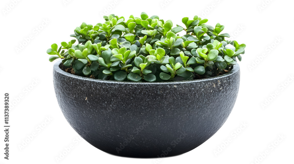 Black pot jade on a transparent background. isolated background. Black pot jade on a transparent background. isolated background.