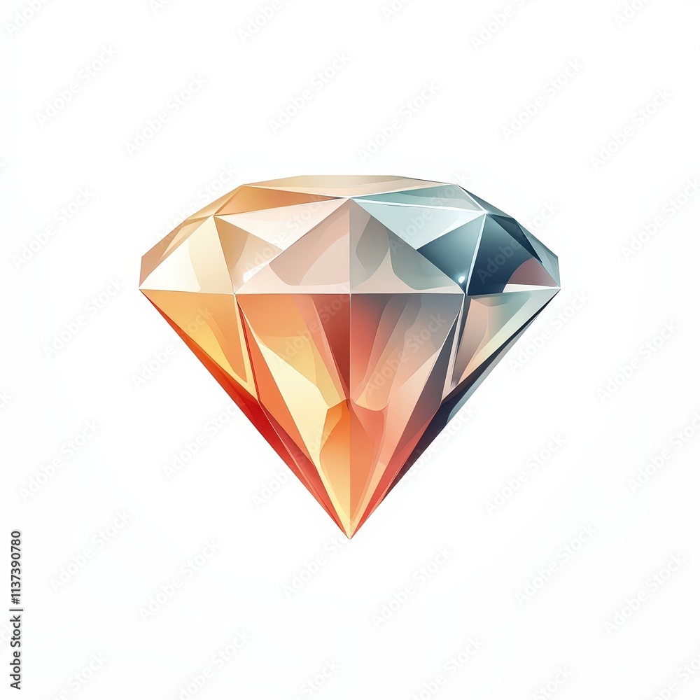 Design of diamond icon logo illustration isolated on white background Design of diamond icon logo illustration isolated on white background