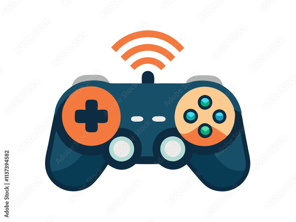 video game controller icon vector illustration video game controller icon vector illustration