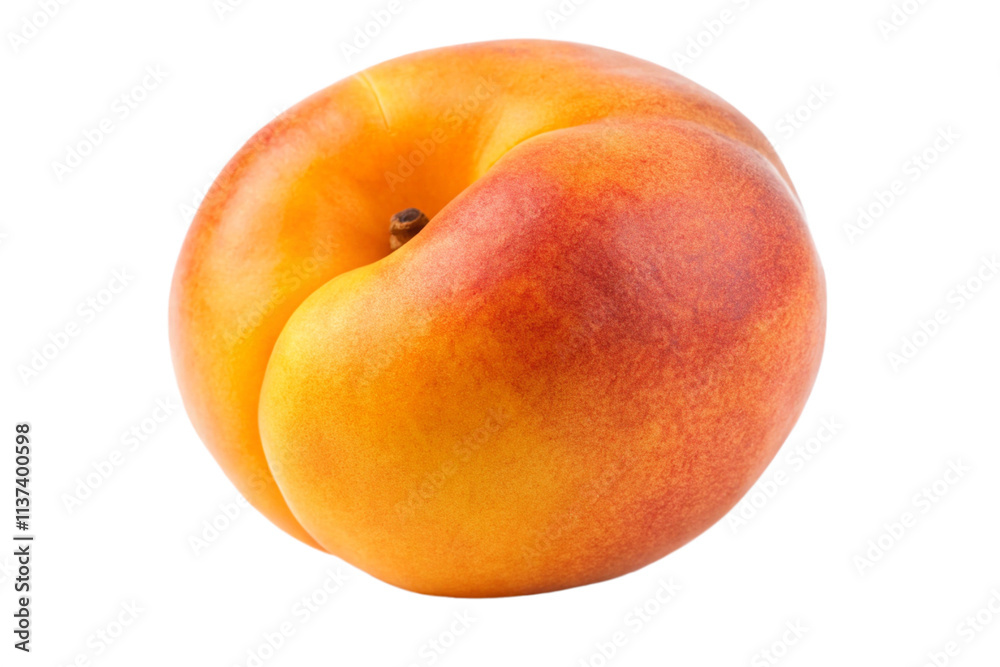 peach isolated on white background peach isolated on white background