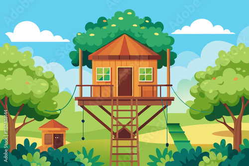 house in the forest