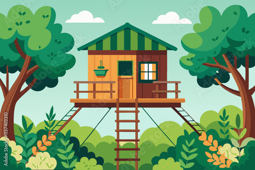 house in the forest