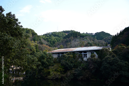 鎌北湖（埼玉県入間郡毛呂山町）