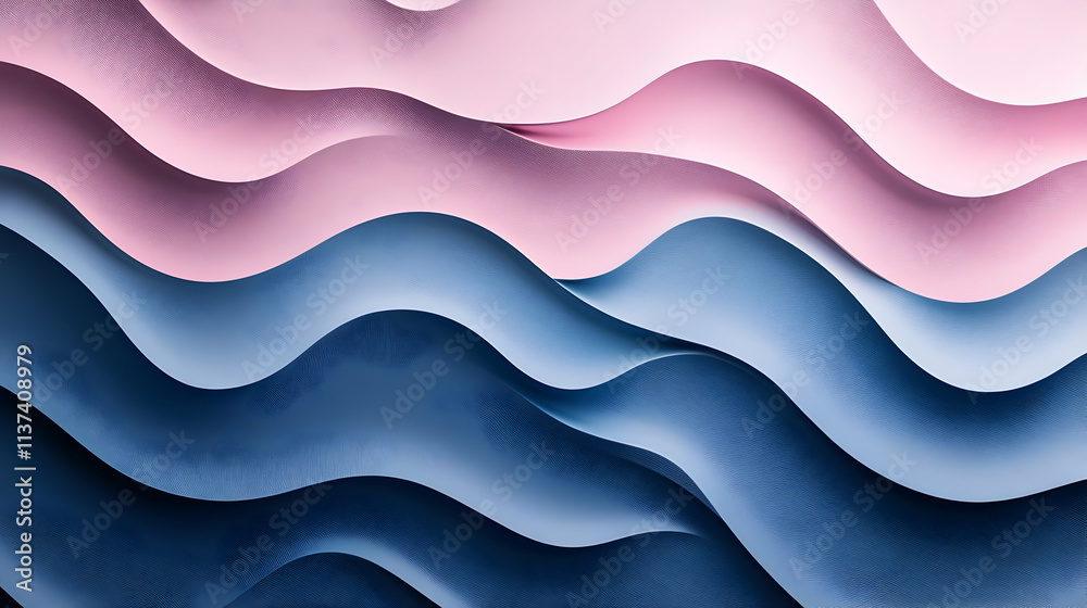 Abstract 3D Wavy Background Abstract 3D Wavy Background
