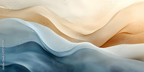 Abstract Wave Background Illustration photo