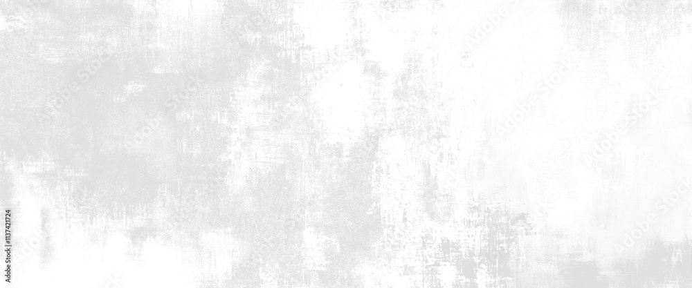 Vector white grunge concrete texture wall