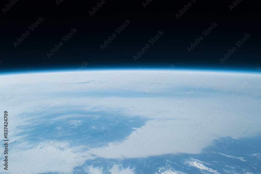 Fototapeta premium Blue Earth Concept Background