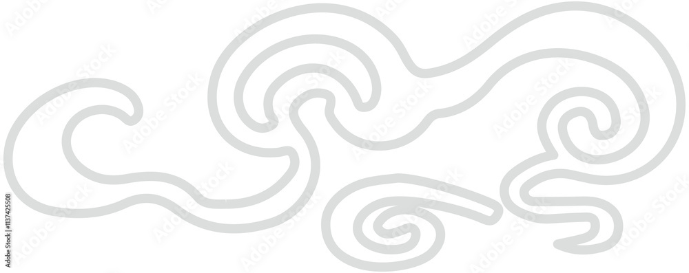 Chinese Cloud Outline
Chinese Cloud Outline