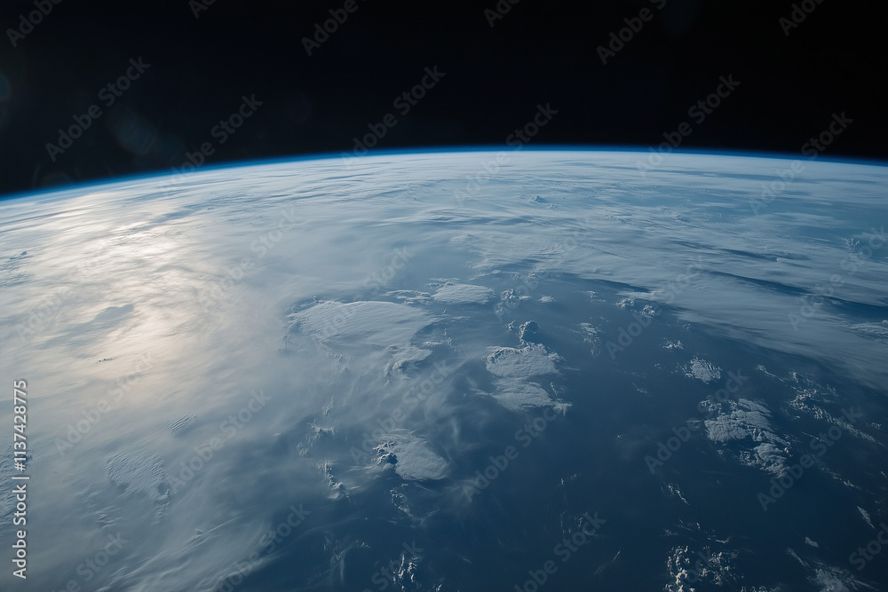 Fototapeta premium Blue Earth Concept Background
