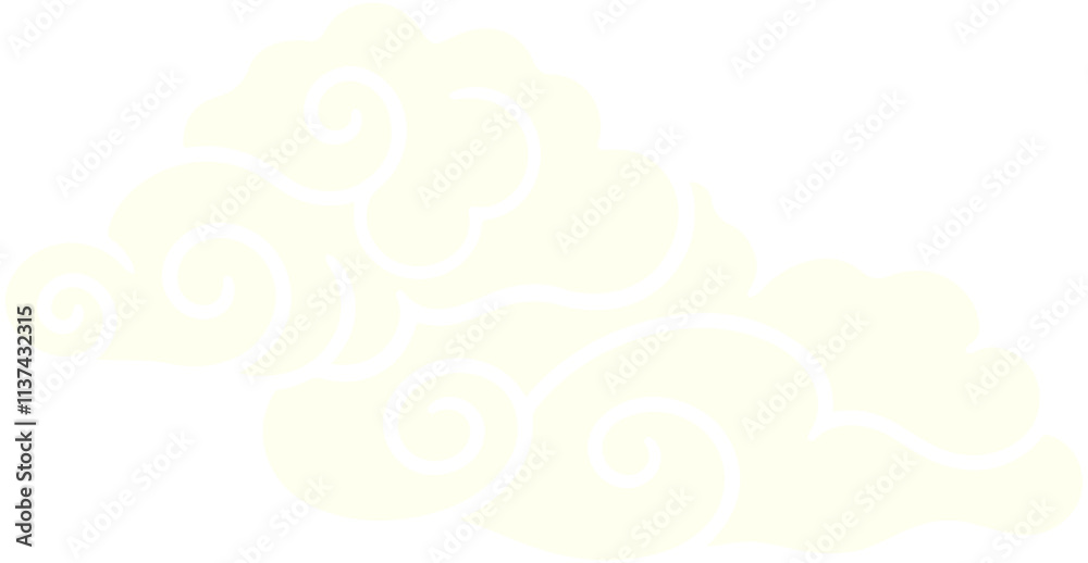 Obraz premium Asia cloud